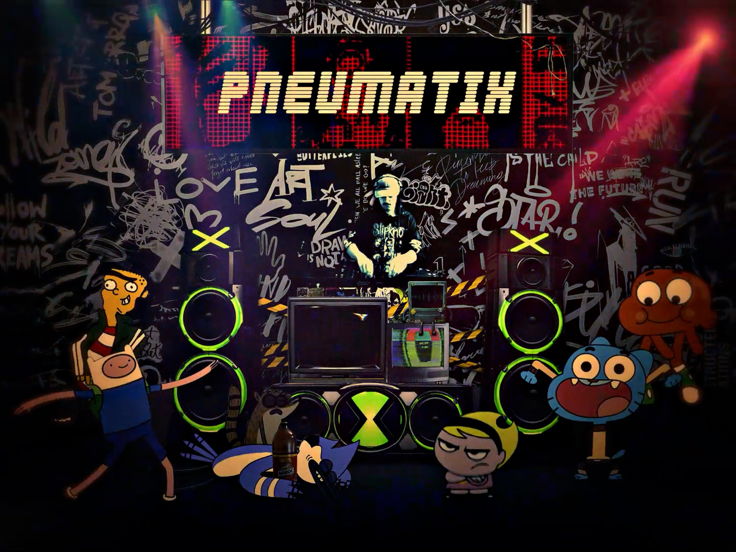 DJ SAVATa'R × Pneumatix — DJ Set Animated Promo Still 2
